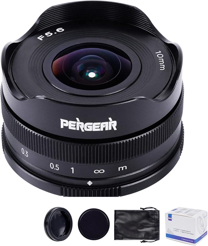10mm F5.6 パンケーキ魚眼レンズ APS-C Sony EマウントカメラA6300 A6500 A6600 A7S A7II A7III A7R2 A7S2 A7R3 A7S3 A7R4 A9 A9IIなどに対応