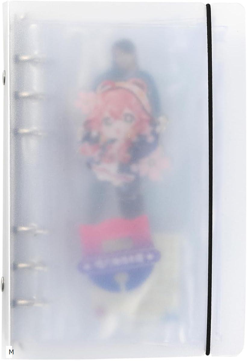 アクスタ 収納 アクスタケース ファイル 2冊セット 持ち運び 推し活 アクリルスタンド コレクション 保管用 整理 保護 ホルダー バインダー L A4 M