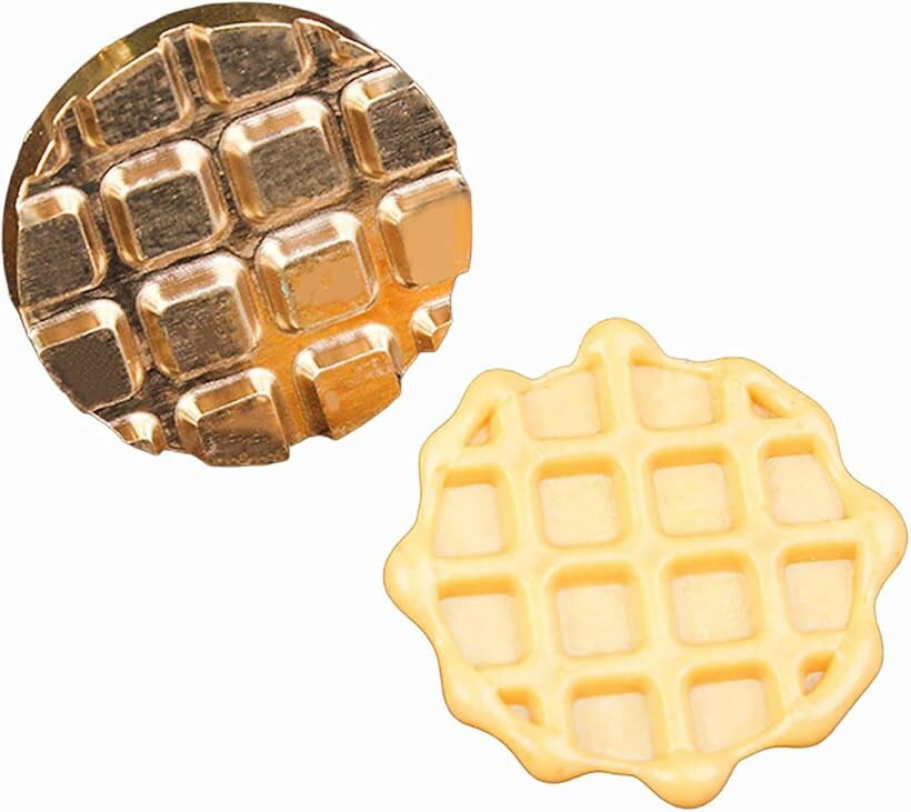 シーリングスタンプ ワッフル シーリングワックス ヘッド シーリングスタンプヘッド プレゼント ギフト..