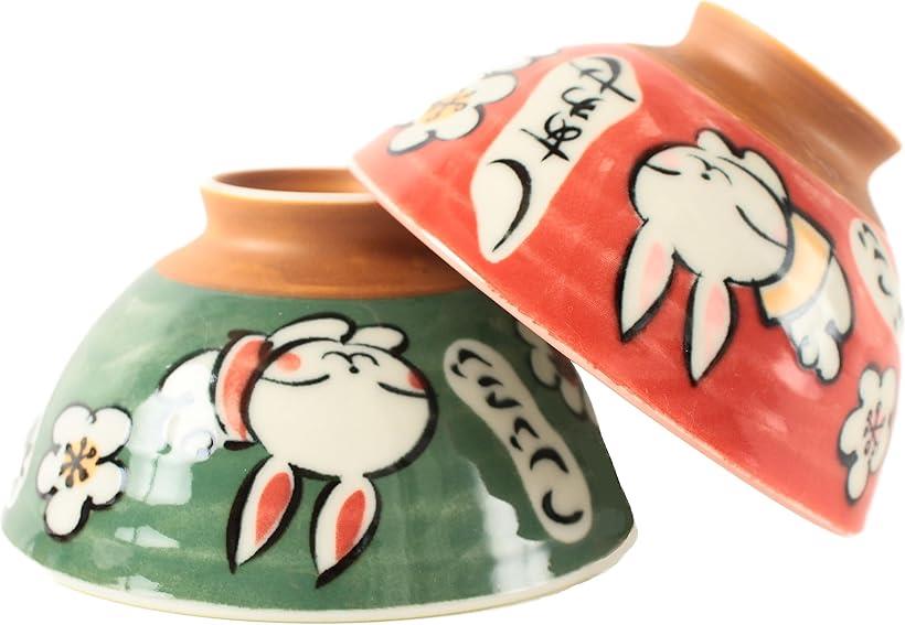楽天市場】夫婦茶碗 うさぎの通販