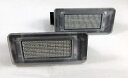 互換品® セレナ C27系 エクストレイル T33系 LED 18個x2 ナンバー灯 ライセンス灯 球切れ警告キャンセラー内蔵 純正交換タイプ 2個セット