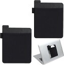 ノートパソコン 背面 ポケット 2個セット スリーブ ケース ポーチ PC 収納
