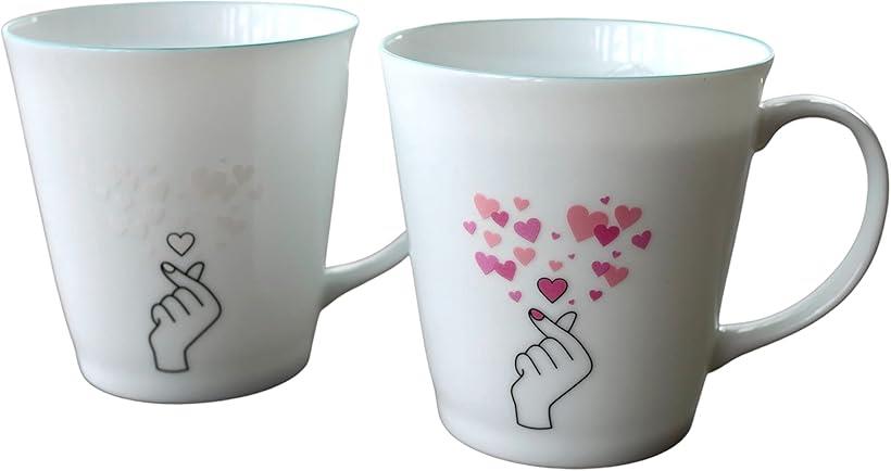 マグカップからキュン ブルー 温度で変化 1個単品