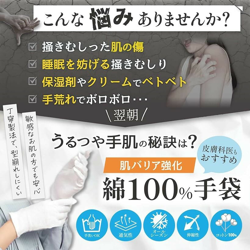 【楽天ランキング1位入賞】綿手袋 コットン 白手袋 綿100％ 大人 子供 SS L S 5双組 12双組 M 3双組