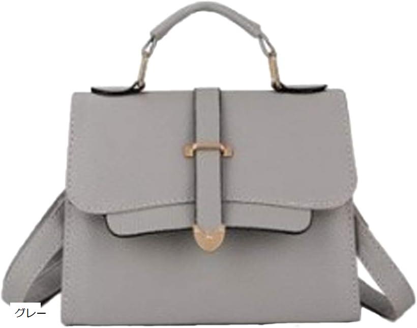 ミニバッグ レディース ショルダー 斜めがけバッグ 小さめバッグ ミニボストン グレー