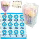 ギフトセット 厚手タオル 枯れないお花 ソープフラワー ミニブーケ プレゼント ケース入り 母の日 誕生日 記念日 プチギフト