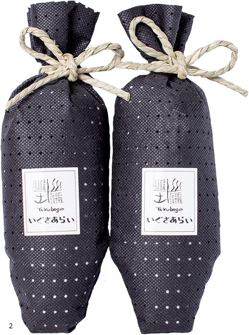 靴 消臭 防臭 抗菌 除湿 天然素材のい草 竹炭使用 国産 2個入り 2