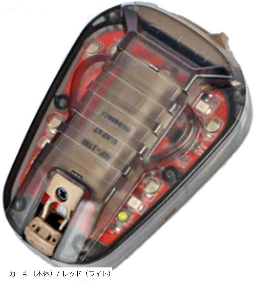 サバゲーヘルメットライト HEL-STAR6 GEN3 シグナルライト IR機能 LED ミリタリー ...