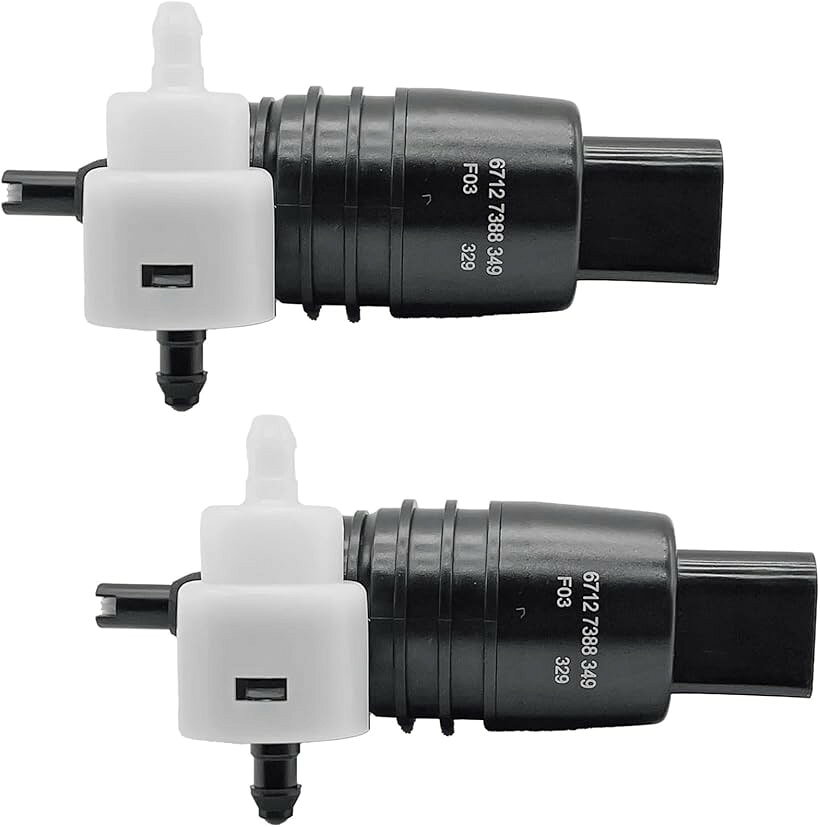 互換品 汎用 BMW ミニクーパー ウォッシャーポンプ ウインドウォッシャー ミニ用 MINI MINI用 F55 F60 R60 クラブマン 2個セット