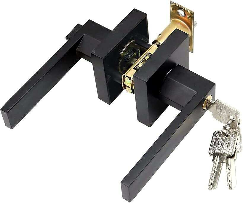 バリエーションコード : 2b2q3g8rsv商品コード2b4868sxf4商品名ドアノブ 鍵付き 室内 浴室 レバーハンドル 平方黒ET003-3鍵付きブランド堅塁金物カラー平方黒ET003-3鍵付き［3鍵付き］45°ドアを開けレバーハンドル錠 アルミニウム合金の主体 適用扉厚:35-50mm ラッチは60mmあるいは70mmに調整可能品「プライバシーセキュリティ」ドアロックはあなたの家（そしてあなたのもの）を保護するのに最適な方法です。高品質のラッチにより、ドアの入り口のセキュリティが強化され、安心して休むことができます。キーは同じです。各ドアロックには3つのキーがあります。安全で使いやすい45度ツイストロックは、ハンドルが外側から開かれるのを防ぎます。※ 他ネットショップでも併売しているため、ご注文後に在庫切れとなる場合があります。予めご了承ください。※ 品薄または希少等の理由により、参考価格よりも高い価格で販売されている場合があります。ご注文の際には必ず販売価格をご確認ください。※ 沖縄県、離島または一部地域の場合、別途送料の負担をお願いする場合があります。予めご了承ください。※ お使いのモニタにより写真の色が実際の商品の色と異なる場合や、イメージに差異が生じることがあります。予めご了承ください。※ 商品の詳細（カラー・数量・サイズ 等）については、ページ内の商品説明をご確認のうえ、ご注文ください。※ モバイル版・スマホ版ページでは、お使いの端末によっては一部の情報が表示されないことがあります。すべての記載情報をご確認するには、PC版ページをご覧ください。「サイズ」フェイスプレート直径：65mmハンドルの長さ：120mm「特徴」レバーハンドル錠は鍵が付く室内、屋外リビングルームとキッチンに適用します。内側から鍵をかけて閉め出したと、対応鍵で開け可能，右左通用，ご習慣に設定可能，本ノックでドアを開ける時、右左通用「パッキング内容」一つの主体、三つの鍵、ねじ、付属