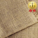 【楽天ランキング1位入賞】ジュート 生地 幅160cm 黄麻100% 天然 無地 布 生成り 手芸