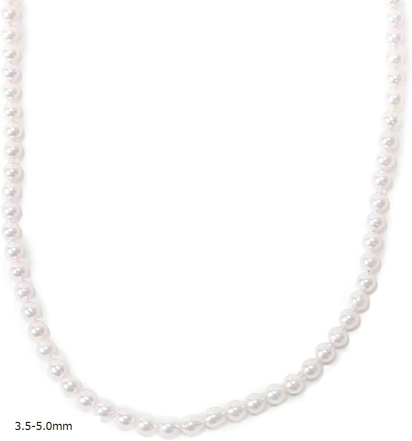 【楽天ランキング1位入賞】ベビーパールネックレス アコヤ真珠 3.5-5.0mm