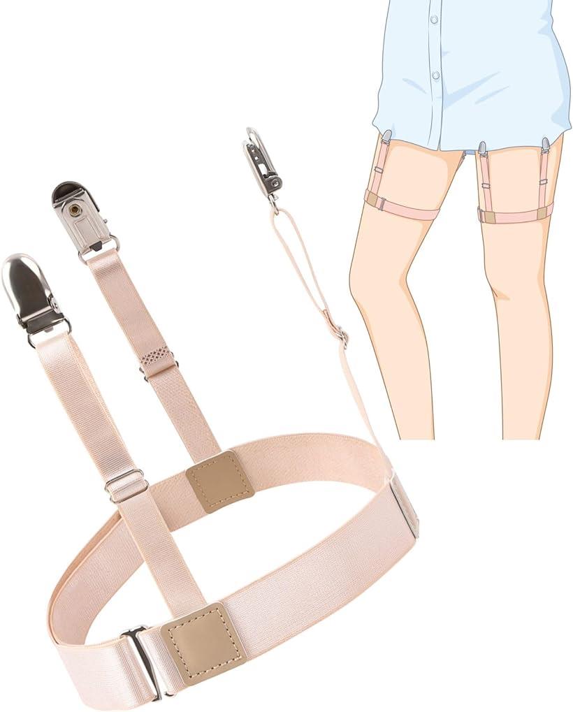 シャツガーター 日本ブランド シャツずれ防止 ユニセックス 左右2個セット ビジネス パーティー 私服にも