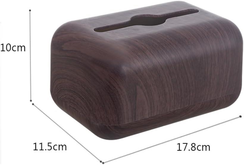 ティッシュケース 木 丸 小さめ ホテル ティッシュボックス ホルダー [2]