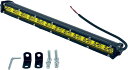 ワークライト 36W ライトバー 汎用 LED作業灯 オフロード 補助灯 12V/24V トラック用品 14インチ