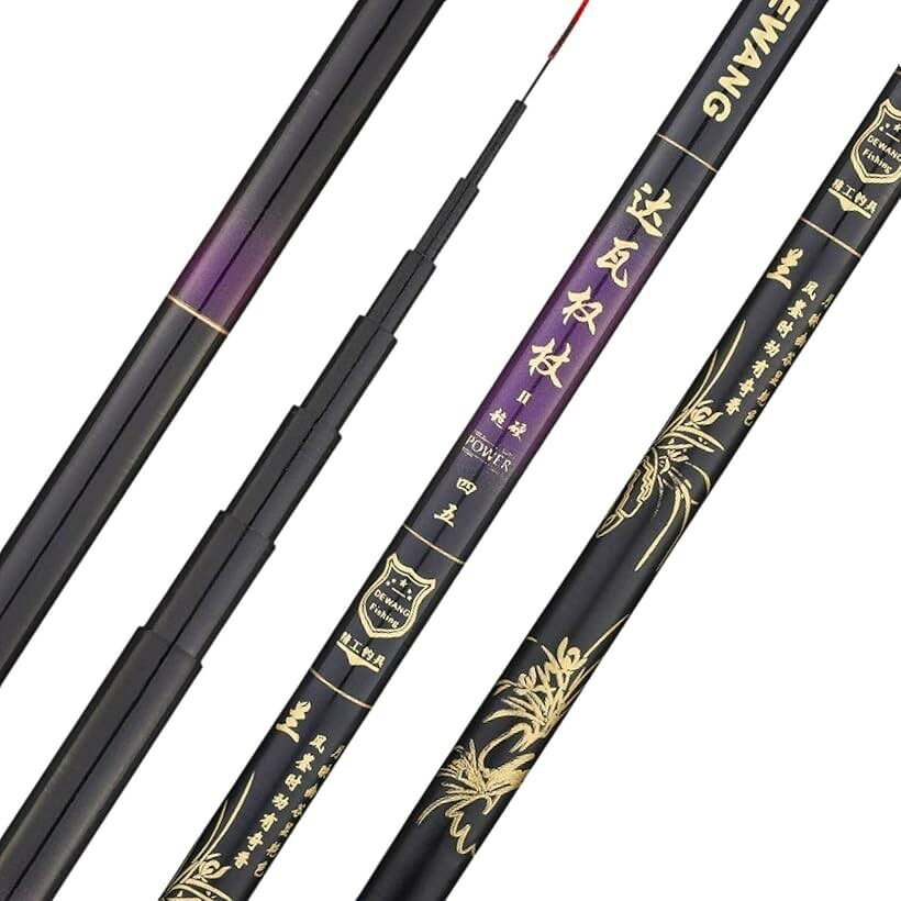バリエーションコード : 2bushqyi88商品コード2bushvjc18商品名のべ竿 軽量 コンパクト 渓流竿 2本 セット 伸縮 ロッド 竿 2.7m 3.6m 4.5m 5.4m 6.3m 7.2m 河川 湖 堤防ブランドRENASYSカラーブラックxパープルサイズ等4.5m＋6.3m「リールを使わないシンプルな釣り竿」のべ竿（延べ竿）は、リールを使わず竿先（穂先）に直接糸（釣り糸）を結んで仕掛けを投入する昔ながらの釣竿です。糸を巻き取るリールがないため軽量で扱いやすく、初心者や子供から上級者まで手軽に使用できます。構造がシンプルなため魚の引きが竿全体にダイレクトに伝わり、竿がしなる感覚を楽しめるのが魅力です。さらに部品点数が少なく手入れが簡単で、道具に慣れていない方でも長く使いやすい点が特長です。「グラスファイバー素材のしなやかさ」本体には耐久性に優れたグラスファイバーを使用しています。しなやかさと強度を兼ね備え、竿先のブレを抑えて安定した操作性を実現しています。ハゼやフナなどの小物から、堤防でのアジやサバといった回遊魚、渓流でのヤマメ、イワナなど幅広く対応しています。不意の大物にも余裕を持ってやり取りできます。竿全体に粘りがあるため急な負荷にも強く、初心者でも安心して挑戦しやすい仕様です。「淡水・海水どちらでも活躍」川や湖でのフナ、タナゴ、オイカワ、渓流でのヤマメ、アマゴ、管理釣り場でのニジマスやヘラブナ釣りなど淡水に適しています。さらに堤防や岸壁ではアジ、イワシ、サバ、メバルなどの小型魚をサビキ仕掛けで狙うことも可能です。場所や季節を問わず使えるため、ファミリーフィッシングから本格的な渓流釣りまで幅広く活躍します。年間を通じて使えるため、一本持っておくと便利で実用的です。「異なるサイズの2本セットにより幅広い戦略が可能」短めの2.7mは軽量・コンパクトで渓流の源流域や狭い場所で活躍し、子どもや初心者向けです。バランスが良くオールマイティな3.6mは取り回しが良く、初心者にも扱いやすいです。軽量で扱いやすく、疲れにくいのが特徴で、小川や里川、管理釣り場などで活躍します。リーチもあり、川、池、湖と様々な釣り場に対応可能な4.5mは堤防のサビキ釣りや池、湖でのフナ、ヘラブナ釣りにおすすめです。中級者以上に支持されるサイズである5.4mはやや広めの川、池、釣り堀で活躍します。長尺でニッチ向けの6.3m、重量がある7.2mはともに大物狙いの際に使用する上級者・ベテラン向けのサイズです。特定の釣りスタイルに特化しており、広い川や湖などで活躍します。用途や対象魚に応じて最適な長さを選べるセット構成で、複数の場面に対応できる汎用性が魅力です。さらに長さの異なる2本セットなので、一度の購入で幅広いシーンに対応でき、実用性と満足感を兼ね備えています。「商品仕様」〇セット内容（全て2本セット）：(1)2.7m＋3.6m、(2)2.7m＋4.5m、(3)3.6m＋4.5m、(4)3.6m＋5.4m、(5)4.5m＋6.3m、(6)4.5m＋7.2m。〇仕舞寸法：約65cm。〇継数：5～12本。〇先径：約1.0mm／元径：約12～25mm。〇重量：約55～300g（サイズ表をご参照ください）。〇材質：グラスファイバー（FRP：繊維強化プラスチック）。＊重量、サイズにつきましてはあくまで目安のため若干の誤差が生じる場合がありますのでご了承下さい。＊塗装は手作業のため個体差や色ムラが生じる場合がありますが、使用に問題はありません。＊商品写真はできる限り実物と近づけるようにしていますが、お使いのモニター設定、お部屋の照明等により実際の商品と色味が異なる場合があります。＊海外製品のため日本製のものと比べて細かいところで雑に見えるものや多少の誤差がある場合があります。恐れ入りますが予めご了承ください。※ 他ネットショップでも併売しているため、ご注文後に在庫切れとなる場合があります。予めご了承ください。※ 品薄または希少等の理由により、参考価格よりも高い価格で販売されている場合があります。ご注文の際には必ず販売価格をご確認ください。※ 沖縄県、離島または一部地域の場合、別途送料の負担をお願いする場合があります。予めご了承ください。※ お使いのモニタにより写真の色が実際の商品の色と異なる場合や、イメージに差異が生じることがあります。予めご了承ください。※ 商品の詳細（カラー・数量・サイズ 等）については、ページ内の商品説明をご確認のうえ、ご注文ください。※ モバイル版・スマホ版ページでは、お使いの端末によっては一部の情報が表示されないことがあります。すべての記載情報をご確認するには、PC版ページをご覧ください。「ご使用時のご注意」本製品にはガラス繊維素材を使用しています。素材の特性上、表面に微細なガラス繊維の先端が露出している場合がございます。ケガや違和感を防ぐため、表示の有無にかかわらず、素手で直接触れないようご注意ください。万が一、ガラス繊維が皮膚に刺さり、痛みや違和感が続く場合は、速やかに医療機関の診察・処置を受けてください。