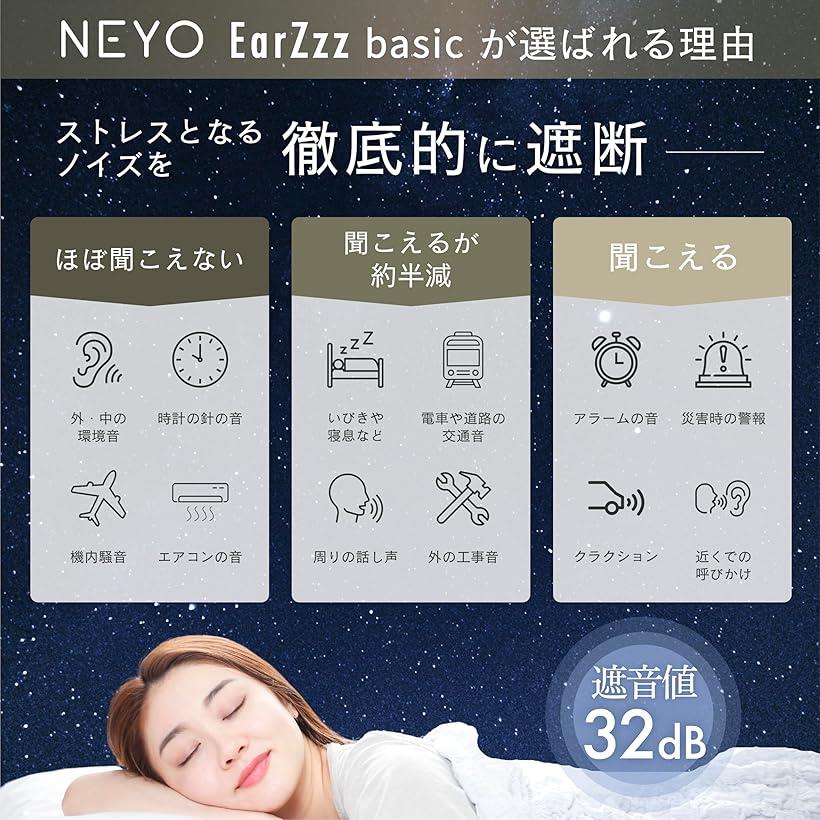 【楽天ランキング1位入賞】快眠セラピスト監修睡眠用 耳栓 遮音 値 32dB 安眠 グッズ 騒音 対策 リラックス 2セット M/L S/S M/M S/M L/L