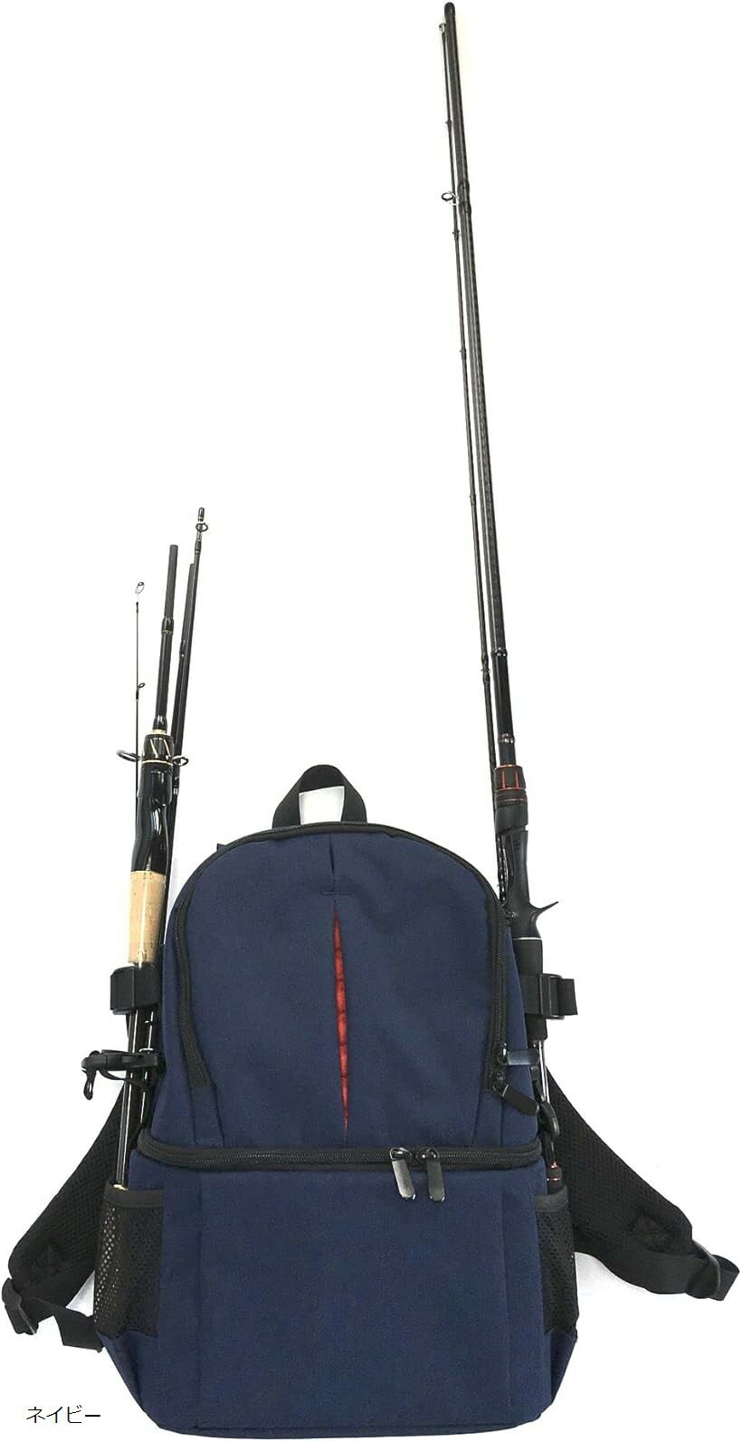 タックルリュック ロッドホルダー付き 釣行リュック アウトドアリュック おかっぱりリュック バス釣り..