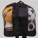 ピュアシーク 5-6個入れ サッカーグッズ ボールバッグ ボール入れ ボール収納袋 球袋 バレーボール バスケットボール 底部防水 ボールネット