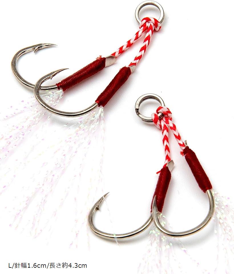 �ڳ�ŷ��󥭥�1�����ޡۥ��֥륢�����ȥեå� 10�ܥ��å� �᥿�른�� �����󥰤˺�Ŭ ���祢 ���ե��祢 L/����1.6cm/Ĺ����4.3cm