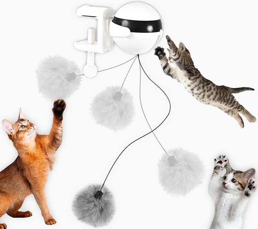 猫じゃらし 電動 おもちゃ 運動不足解消