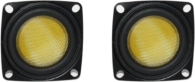 SZKE-53 イエローアラミド繊維 53mm 8Ω フルレンジスピーカー / 5センチ 小型スピーカーユニット