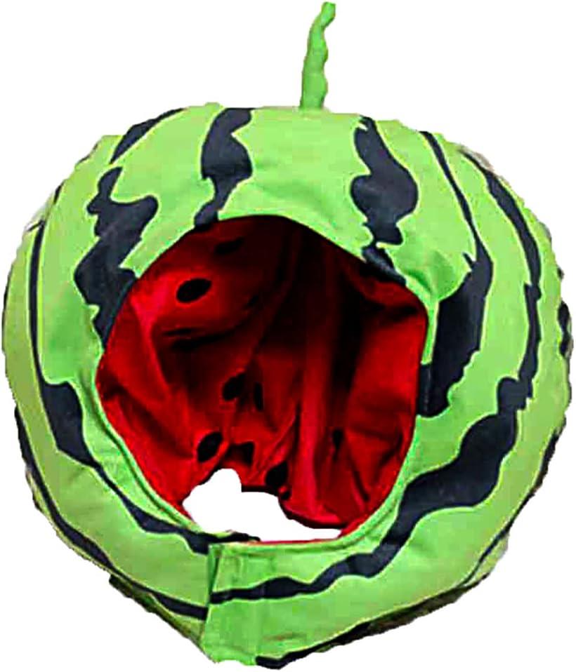 キャップ コスプレ 帽子 かぶり物 被り物 ぬいぐるみ スイカ