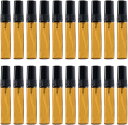 香水スプレーボトル ガラス製 ミニ 携帯用 芳香剤 消臭剤 小分けボトル アトマイザー 5ml 30個セット