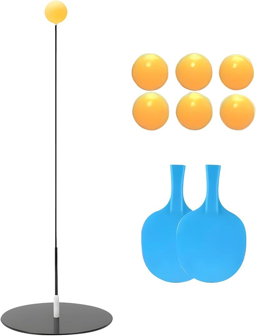 卓球練習セット 高さ調節可能 卓球台不要 個人練習用