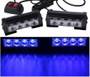 Avan Knight 12V ストロボ ライト バー LED 緊急 警告灯 車 トラック トレーラー KRB186