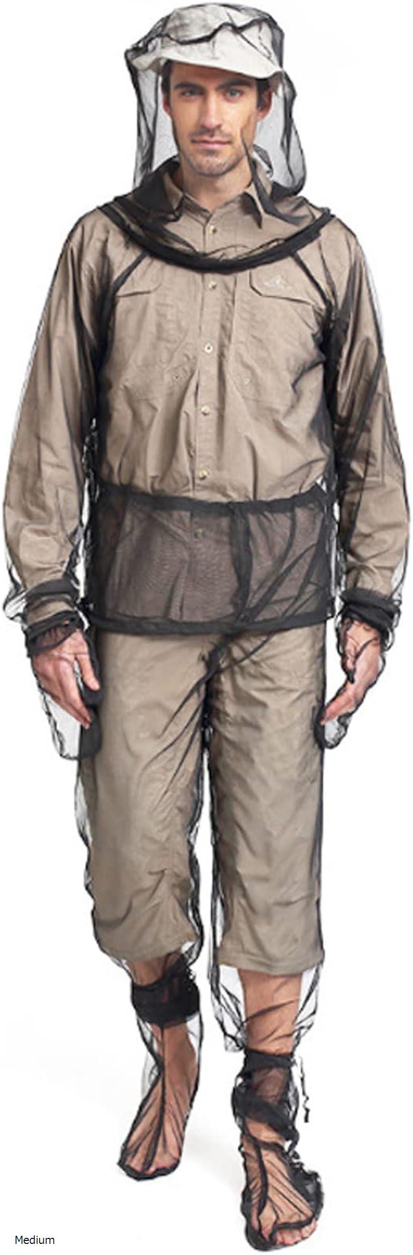 【楽天ランキング1位入賞】虫除け 全身ウェア 防虫 ネット 虫よけ対策 パーカー ズボン 草刈り 防護服 ..