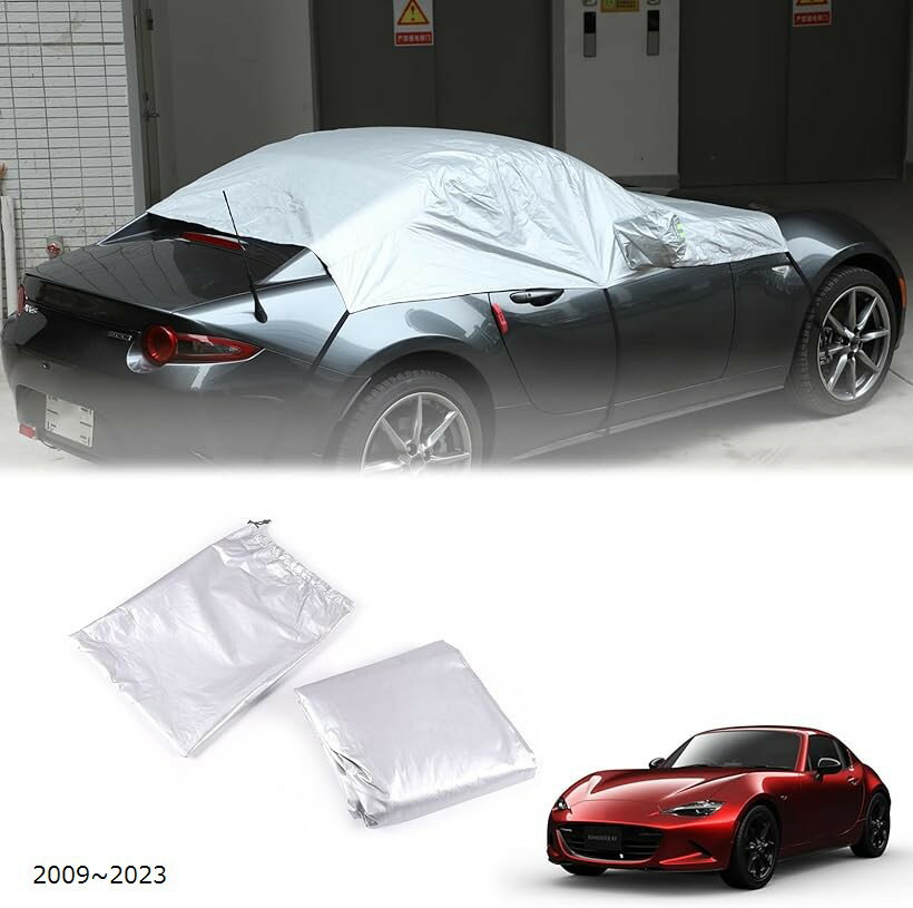車 カバー カーカバー 新型 マツダ ロードスター RF NC ND系 2009～2023に適用 裏起毛タイプ 防水 防塵 2016～2023 2009～2023