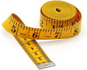メジャー 3m 巻尺 テープメジャー インチ センチ 裁縫 巻き尺 服 ウエスト tape measure テーラー縫製 バスト コンパクト スリーサイズ 測定...