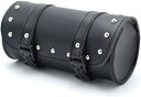 互換品 フロントバッグ バイク用 ツーリング 小物入れ 工具入れ ツール ポーチ サイド 背面 鞄 カバン 取付 小型 防水 PUレザー 汎用