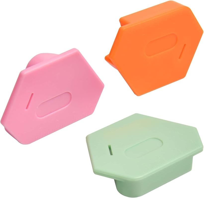 3個 ミシン用マグネットシームガイド マグネット定規 磁気ソーイングガイド 多機能 多角形 マグネットシームヘマーガイド スケール付き マグネット製造機用 ユニバーサル アクセサリー＆サプライ