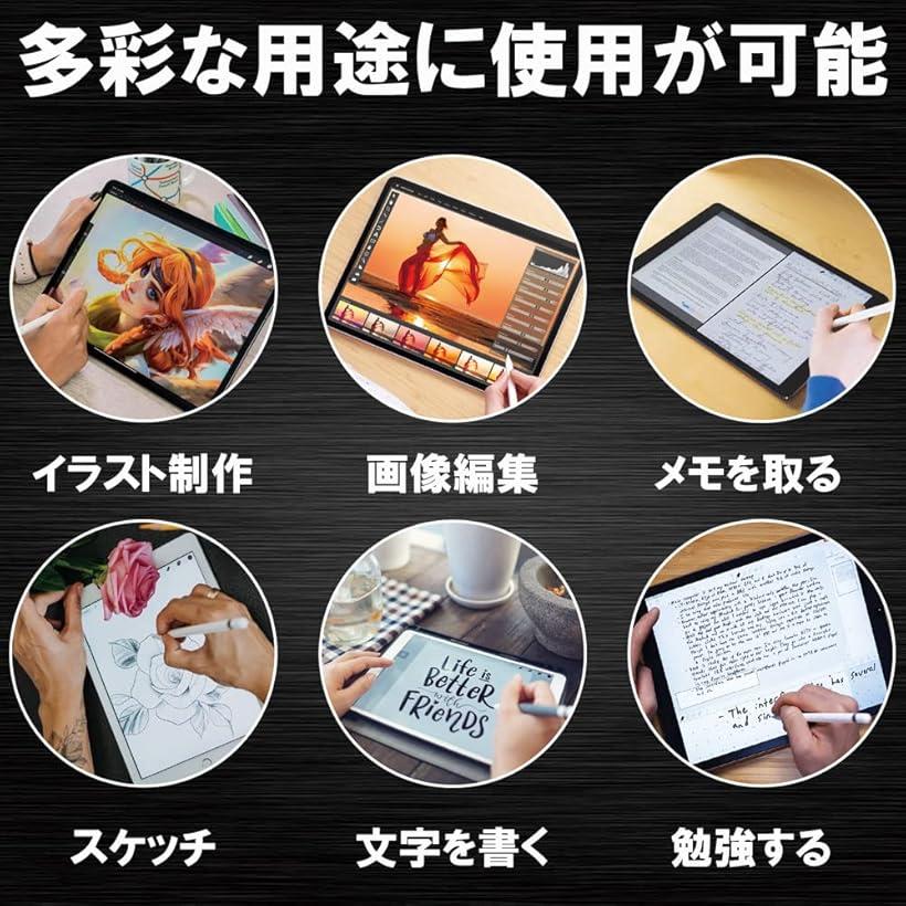 ブルーライトカットRISE フィルム ペーパー 紙 感覚 Blackview Tab 12 用 保護フィルム アンチグレア 反射防止