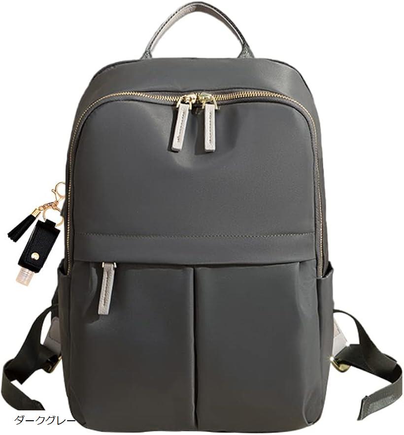 PCリュック レディース ビジネスリュック A4 14インチPC対応 きれいめ グレー ブラック ベージュ Lサイズ グレー Lサイズ ベージュ Lサイズ ブラック ダークグレー