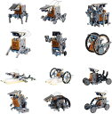 ペコモモワールド 太陽光発電 ソーラーパワー 工作ロボット 作成キット 変形 12種類 組み立て 実験 科学
