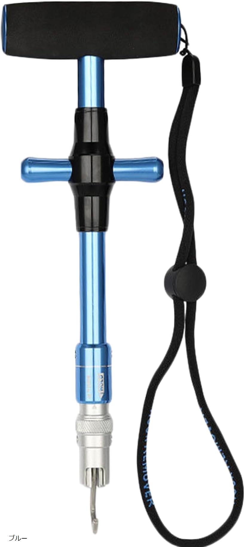 フックリムーバー フックリリーサー 針外し 回転フック 釣り針外し T字型 軽量 プライヤー バス シーバス 防錆 簡単 ゴールド レッド ブルー