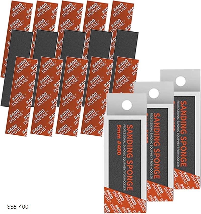 高耐久スポンジヤスリセット #400 5枚入りx3箱 SS5-400