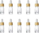 スポイトボトル 10本セット ガラス アロマ瓶 アロマボトル アロマオイル エッシェンシャルオイル コスメ 詰替え 保存容器