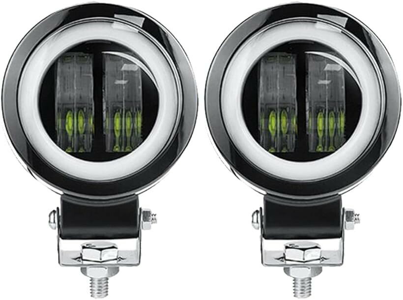 LED ���[�N���C�g �f�C���C�g �t�H�O�����v �C�J�����O�t ��Ɠ� DC12V 24V 20w 2�Z�b�g �ėp