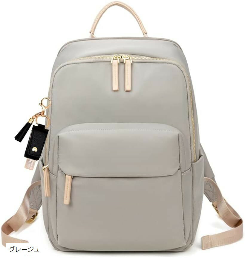 PCリュック PCバッグ レディース ビジネスリュック ビジネスバッグ PC収納 パソコンリュック ブラック ベージュ ブラック Lサイズ Lサイズ ベージュ グレージュ