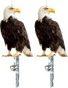 防鳥 鳥よけ リアル 鷹 鷲 鳶 鳥避けグッズ 鳩よけ カラスよけ 鳥害対策 タカ 2個セット