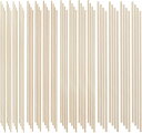 64本 スティック棒 棒材 正方形 4サイズ 3mm/4mm/5mm/6mm 長さ400mm 木製 木材 木棒 クラフト モデリング ハンドメイド ホビー用 手作り DIY工具 手芸用 DIYモデル