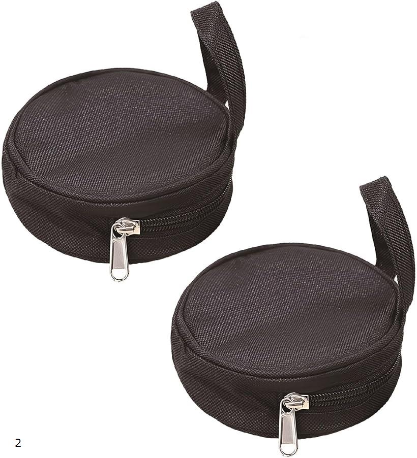 剣山 丸剣山 収納ケース 持ち運び ブラック 持ち手付き 華道 生け花 2