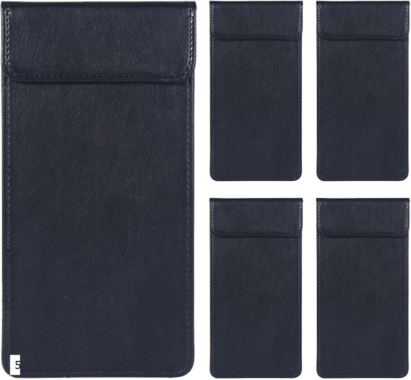 伝票ホルダー レザー 伝票クリップ 伝票バインダー 高級 オーダーバインダー 合皮 飲食店 黒 5