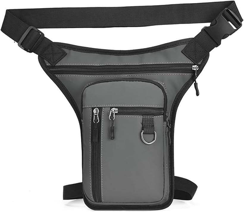 バイク レッグポーチ レッグバッグ 防水 撥水加工 ホルスターバッグ 多機能 ウエス...