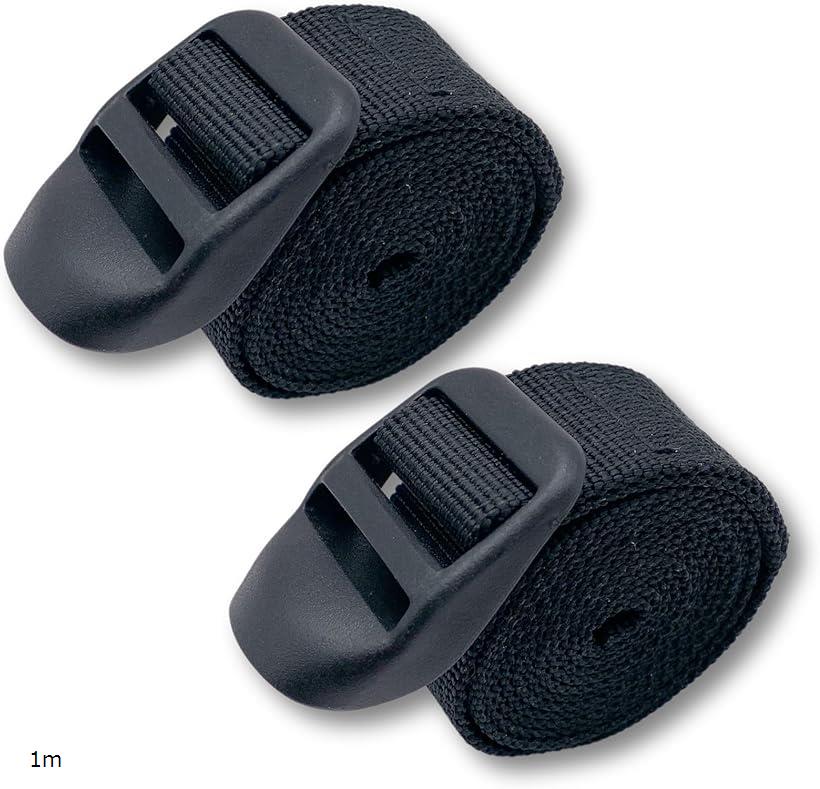 荷物固定ベルト 荷締めベルト 荷締バンド ラッシングベルト 梱包バンド スーツケース バイク 自動車 2巻セット 2m 2.5m 1m