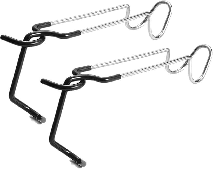 互換品 ランタンハンガー フック スタンド キャンプ アウトドア 庭 ステンレス 2本セット
